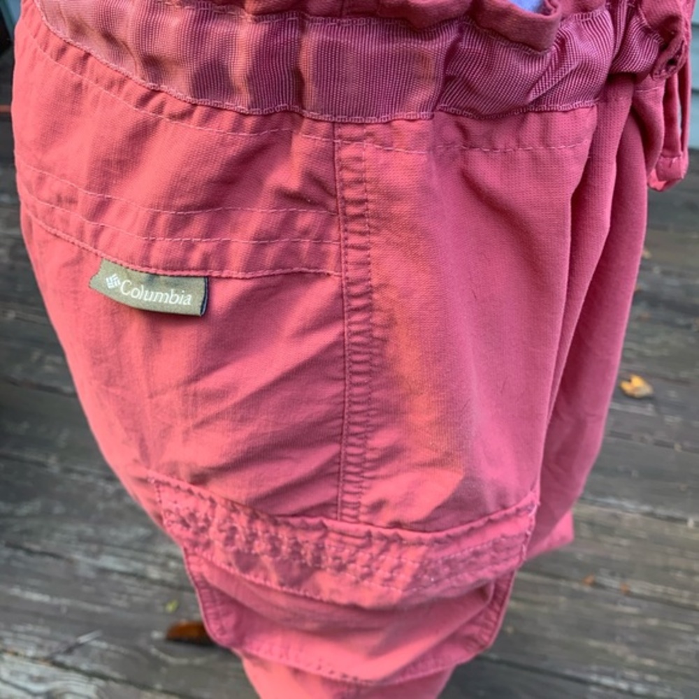 Columbia skirt size large pink w/ pockets